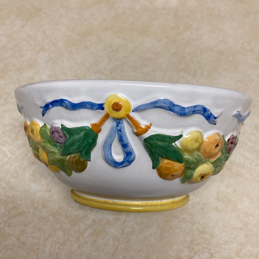 Numbered Made in Italy Bowl